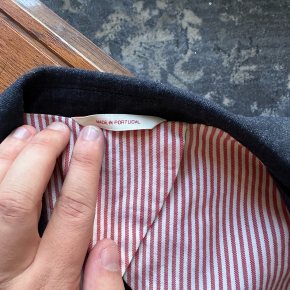 Brooks Brothers Red Fleece Denim Blazer - Picture 7 of 7